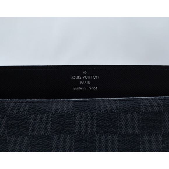 Louis Vuitton Authentic Card Holder Insert Damier Graphite SP5009 - Picture 6 of 9